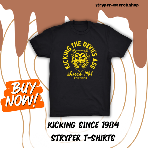 Kicking Since 1984 DTNK2204 Stryper T-Shirts